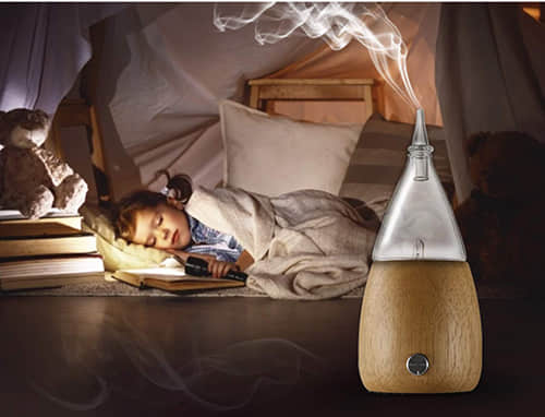 Wood Glass Aroma Diffuser